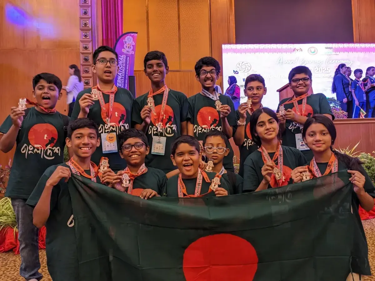 Team Bangladesh at IMSO 2025