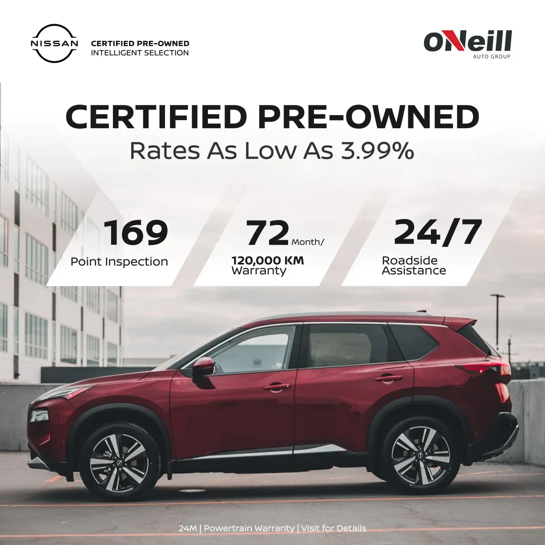 Certified Pre-Owned rates with the Rogue