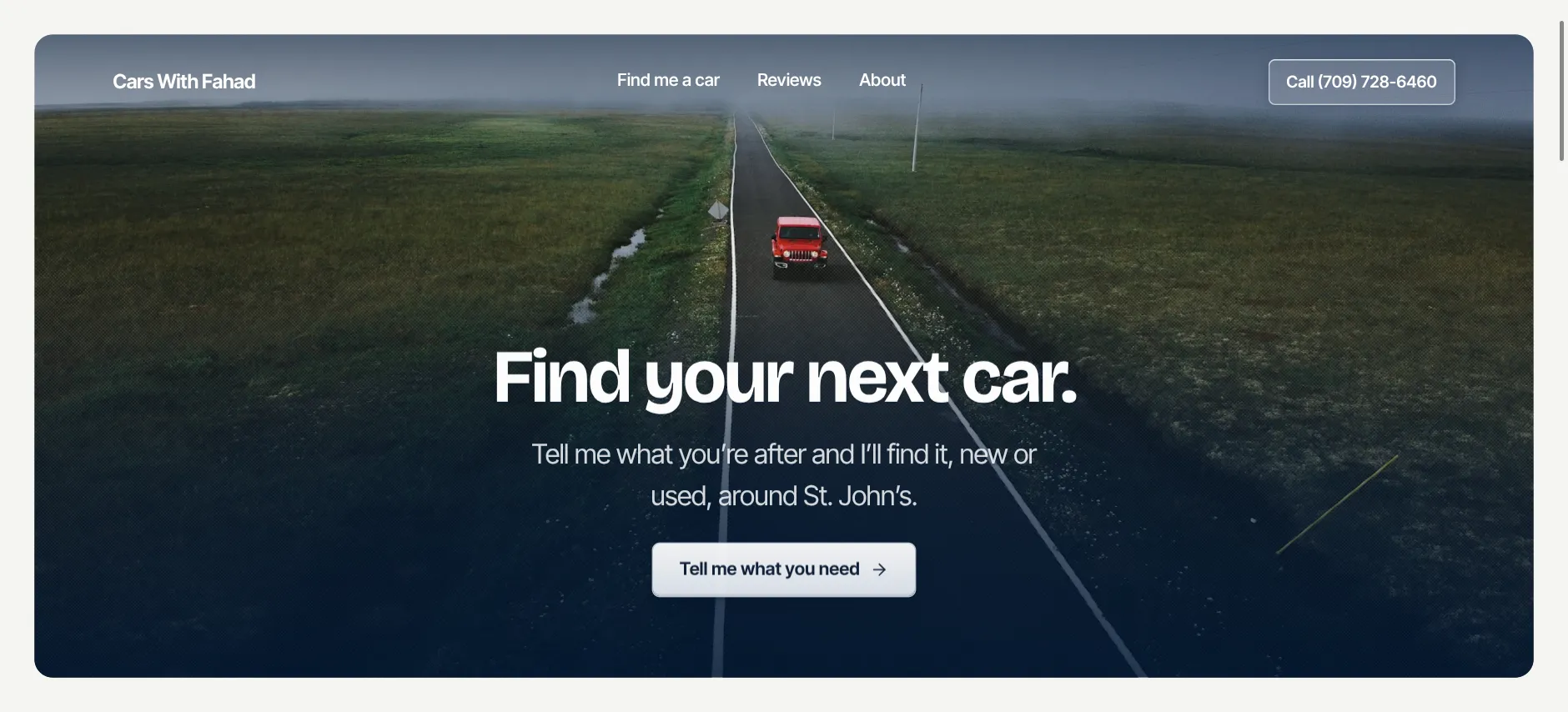 carswithfahad.com home page: Find your next car